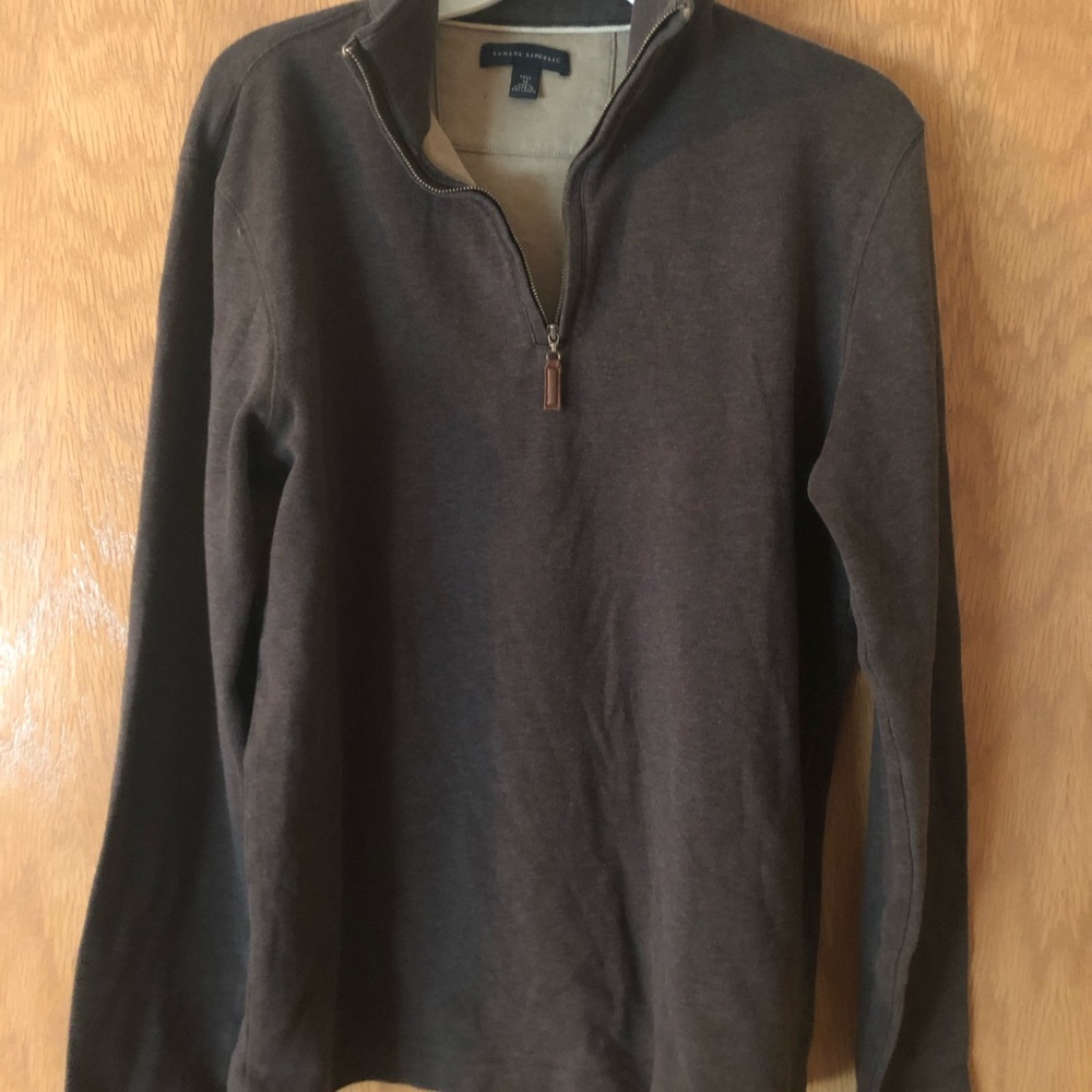 Banana Republic Quarter Zip Sweatshirt
